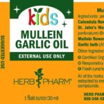 Herb Pharm Kids Mullein and Garlic Oil, 1 Fl Oz, Calendula, Garlic, Mullein, St. John's Wort, Olive Oil - Image 2