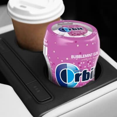 ORBIT Bubblemint Sugar Gree Chewing Gum Bulk Pack, 55 Piece Bottle (Pack of 4) - Image 4