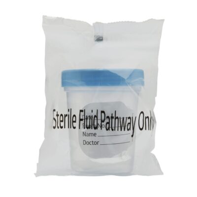 Sterile Specimen Cups Individually Bagged with Lids [10 Count] 4 oz Clear Urine Collection Cup with Leak Proof Screw On Covers - 4.5 Compacity Specimens Jar ? for Safe Pee, Stool, Semen Sample Testing - Image 2
