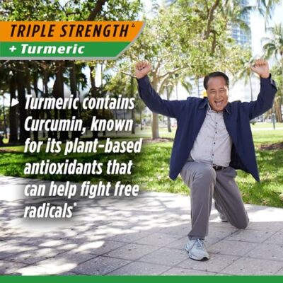 Osteo Bi-Flex Triple Strength Glucosamine with Turmeric, Joint Health Supplement, Coated Tablets, Original Version, 80 Count - Image 3