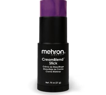 Mehron Makeup CreamBlend Stick – Body Paint (.75 oz) (PURPLE)