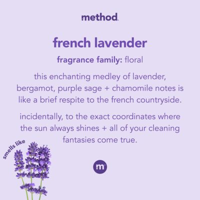 Method Gel Hand Soap Refill, French Lavender, Biodegradable Formula, 34 fl oz (Pack of 6) - Image 3