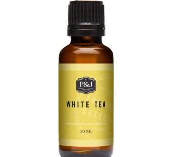 P&J Trading – White Tea Scented Oil 30ml – Fragrance Oil for Candle Making, Soap Making, Diffuser Oil