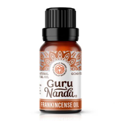 GuruNanda Frankincense Essential Oil (0.5 Fl oz) - 100% Pure, Natural and Undiluted Diffuser Oil for Aromatherapy, Massages & DIY Recpies - Supports Join Health & Promotes Radiant Skin