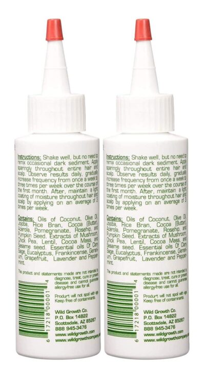 Wild Growth Hair Oil 4oz "Pack of 2" - Image 2