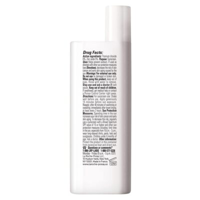 La Roche-Posay Anthelios Mineral Ultra-Light Face Sunscreen SPF 50, Zinc Oxide Sunscreen for Face, 100% Mineral Sunblock, Oil Free Sunscreen for Sensitive Skin, Daily Sun Protection - Image 7