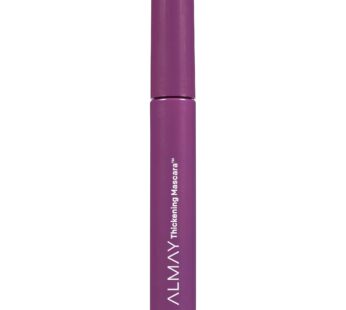 Almay Mascara, Thickening, Volume & Length Eye Makeup with Aloe and Vitamin B5, Hypoallergenic-Fragrance Free, Ophthalmologist Tested, 401 Blackest Black