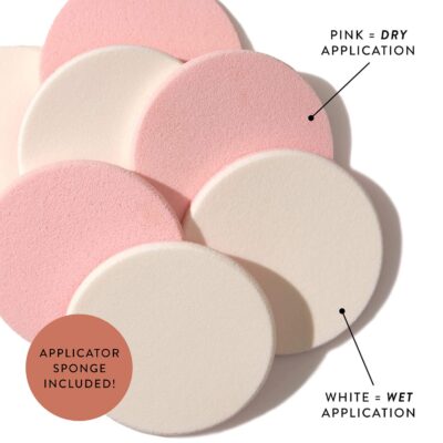 LAURA GELLER NEW YORK Baked Double Take Powder Foundation - Honey - Buildable Medium to Full Coverage - Matte Finish - Image 5