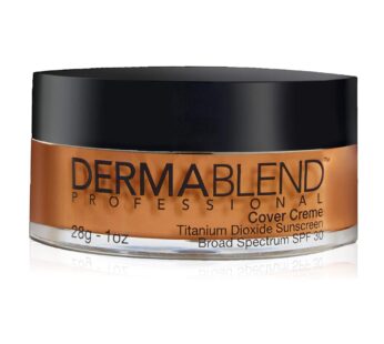 Dermablend Cover Creme High Coverage Foundation with SPF 30, 65W Golden Bronze, 1 Oz.