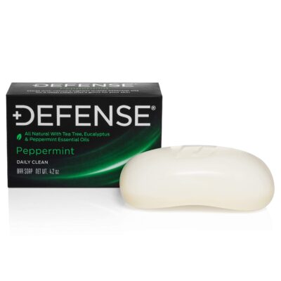 Defense Soap All Natural Peppermint Bar Soap for Men | Made by Wrestlers with Tea Tree Oil & Eucalyptus Oil to Promote Healthy Skin - Image 9