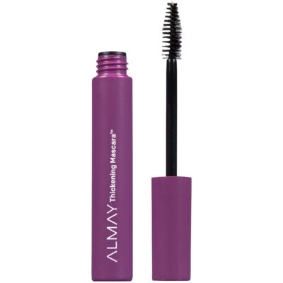 Almay Mascara, Thickening, Volume & Length Eye Makeup with Aloe and Vitamin B5, Hypoallergenic-Fragrance Free, Ophthalmologist Tested, 401 Blackest Black - Image 2