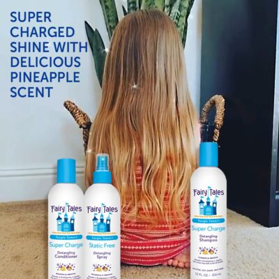 Fairy Tales Tangle Tamer Detangling Conditioner for Kids - Ultra Moisturizing and Anti Frizz Protection - Paraben Free, Sulfate Free - 12 Oz - Image 6