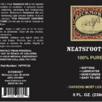 Bickmore 100% Pure Neatsfoot Oil 8 oz - Leather Conditioner and Wood Finish - Works Great on Leather Boots, Shoes, Baseball Gloves, Saddles, Harnesses & Other Horse Tack - Image 2