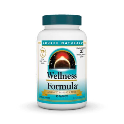 Source Naturals Wellness Formula Bio-Aligned Vitamins & Herbal Defense - Immune System Support Supplement & Immunity Booster* - 90 Count