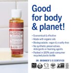 Dr. Bronner's - Pure-Castile Liquid Soap (Eucalyptus, 4 ounce) - Made with Organic Oils, 18-in-1 Uses: Face, Body, Hair, Laundry, Pets and Dishes, Concentrated, Vegan, Non-GMO - Image 5