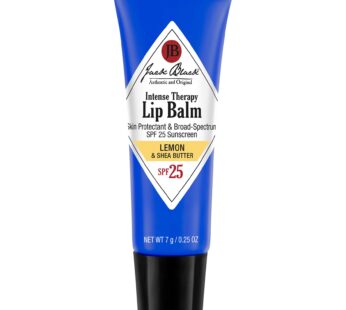 Jack Black Intense Therapy Lip Balm SPF 25, Lemon & Shea Butter