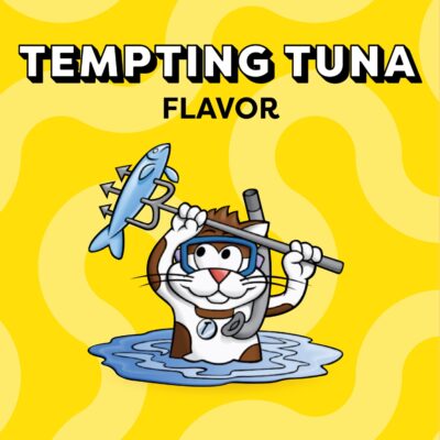 TEMPTATIONS Classic Crunchy and Soft Cat Treats Tempting Tuna Flavor, 16 oz. Tub - Image 3