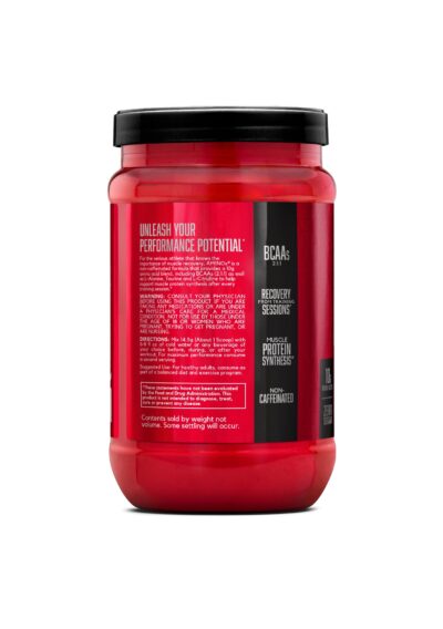 BSN Amino X Muscle Recovery & Endurance Powder with BCAAs, Intra Workout Support, 10 Grams of Amino Acids, Keto Friendly, Caffeine Free, Flavor: Fruit Punch, 30 servings (Packaging May Vary) - Image 9