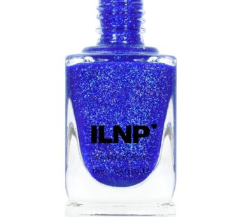 ILNP Good Vibes – Vivid Cobalt Blue Holographic Sheer Jelly Nail Polish