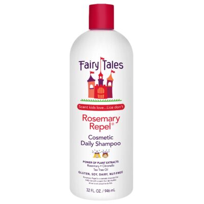 Fairy Tales Rosemary Repel Daily Kids Shampoo? Kids Like the Smell, Lice Do Not, 32 fl oz. (Pack of 1)