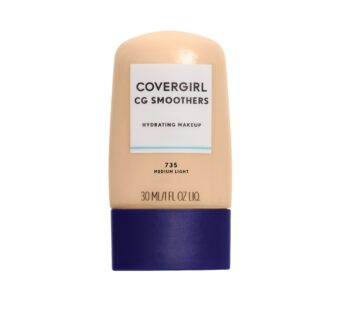 COVERGIRL Smoothers Hydrating Makeup Medium Light, 1 oz (packaging may vary)