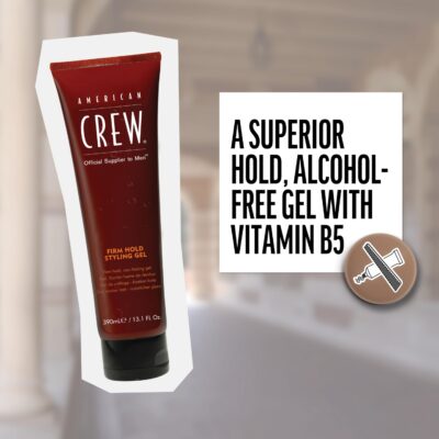 American Crew Men's Hair Gel, Firm Hold, Non-Flaking Styling Gel, 13.1 Fl Oz - Image 4