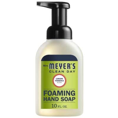 MRS. MEYER'S CLEAN DAY Foaming Hand Soap, Lemon Verbena 10 Fl Oz (Pack of 6) - Image 2