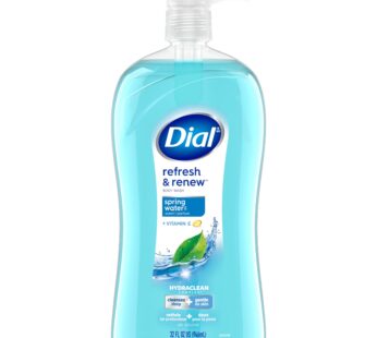Dial Body Wash, Refresh & Renew Spring Water, 32 fl oz
