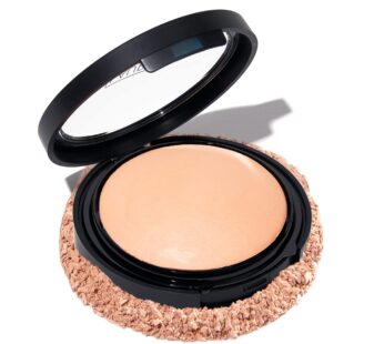 LAURA GELLER NEW YORK Baked Double Take Powder Foundation – Fair – Buildable Medium to Full Coverage – Matte Finish