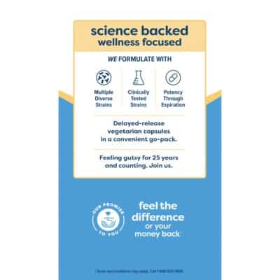 Renew Life Extra Care Go-Pack Probiotic Capsules, Daily Supplement Supports Immune, Digestive and Respiratory Health, L. Rhamnosus GG, Dairy, Soy and gluten-free, 30 Billion CFU, 30 Ct - Image 5