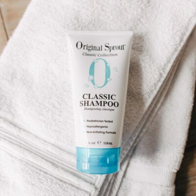 Original Sprout Classic Shampoo for All Hair Types, Sulfate Free and Vegan Shampoo, 4 oz. Bottle - Image 2