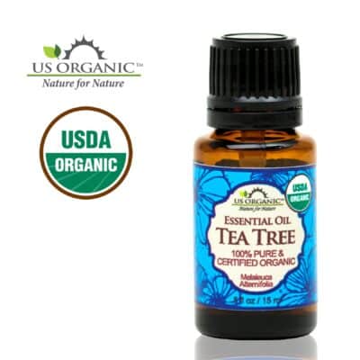 US Organic 100% Pure Tea Tree Essential Oil, Steam Distilled, USDA Certified Organic, for Hair, Skin, Scalp, Foot, Toenails, and More. Sourced from South Africa, Undiluted, Non-GMO (15 ml) - Image 3