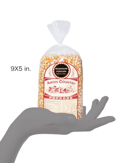 Amish Country Popcorn | 2 lbs Bag | Mushroom Popcorn Kernels | Old Fashioned, Non-GMO and Gluten Free (Mushroom - 2 lbs Bag) - Image 7