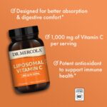 Dr. Mercola Liposomal Vitamin C 1,000 mg per Serving, 30 Servings (60 Capsules), Dietary Supplement, Supports Immune Health, Non GMO, NSF Certified - Image 4