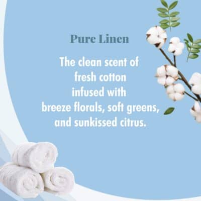 Citrus Magic Solid Air Freshener Pure Linen, Pack of 2, 8-Ounces Each - Image 3