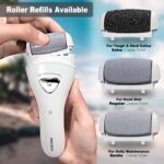 Electric Feet Callus Removers Rechargeable,Portable Electronic Foot File Pedicure Tools, Electric Callus Remover Kit,Professional Pedi Feet Care Perfect for Dead,Hard Cracked Dry Skin Ideal Gift - Image 3
