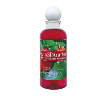 inSPAration Spa and Bath Aromatherapy 374X Spa Liquid, 9-Ounce, Pomegranate