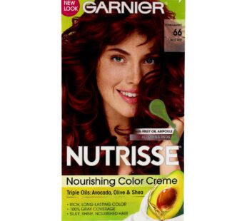 Garnier Nutrisse Nourishing Color Creme, True Red [66] 1 ea