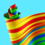 Fruit Roll-Ups Fruit Flavored Snacks, Tropical Tie-Die, 0.5 oz, 10 ct - Image 2