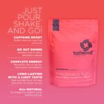 Tailwind Nutrition Endurance Fuel, Electrolyte & Hydration Sports Drink Mix Powder with Caffeine, Gluten-Free, Vegan, Raspberry Buzz, 50 Servings (Caffeinated) - Image 2