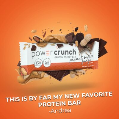 Power Crunch Protein Wafer Bars, High Protein Snacks with Delicious Taste, Peanut Butter Fudge, 1.4 Ounce (12 Count) - Image 6