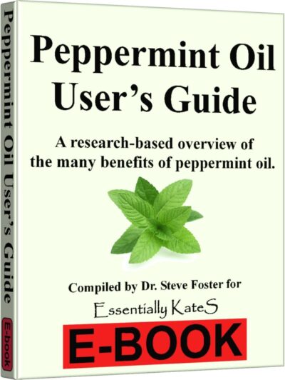 Peppermint Essential Oil 4 oz. with Detailed User's Guide E-book and Glass Dropper by Essentially KateS. by Essentially KateS - Image 2