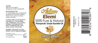 Artizen 30ml Oils - Elemi Essential Oil - 1 Fluid Ounce - Image 2