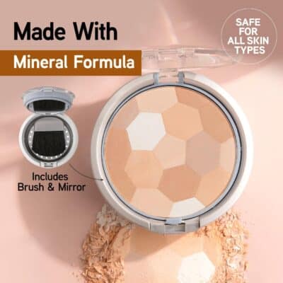 Physicians Formula Setting Powder Palette Multi-Colored Pressed Finishing Powder, Natural Coverage, Buff, Dermatologist Tested, Clinicially Tested - Image 4