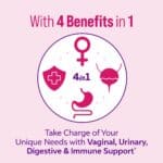 Culturelle 4-in-1 Probiotics for Women, Daily Probiotic & Prebiotic Supplement to Support Vaginal Health, Digestive Health, Immune Health, Occasional Diarrhea, Gas & Bloating Relief, Non-GMO, 30 Count - Image 3