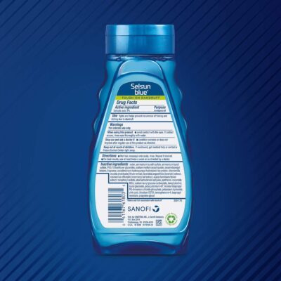 Selsun Blue Shampoo Naturals Dandruff Itchy Dry Scalp 11 Ounce (325ml) (2 Pack) - Image 3