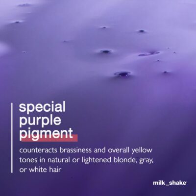 Milk_shake Silver Shine Purple Shampoo for Blonde Hair - Blonde Toner for Brassy Hair 100% SLES-Free, 10.1 Fl Oz - Image 4