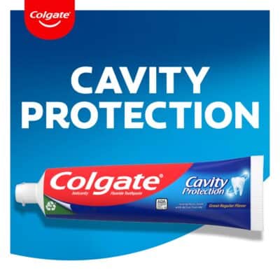 Colgate Cavity Protection Toothpaste with Fluoride, Great Regular Flavor, 6 Ounce (Pack of 6) - Image 2