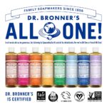 Dr. Bronner's - Pure-Castile Liquid Soap (Almond, 16 ounce, 2-Pack) - Made with Organic Oils, 18-in-1 Uses: Face, Body, Hair, Laundry, Pets and Dishes, Concentrated, Vegan, Non-GMO - Image 6