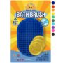 Bodhi Dog Shampoo Brush | Pet Shower & Bath Supplies for Cats & Dogs | Dog Bath Brush for Dog Grooming | Long & Short Hair Dog Scrubber for Bath | Professional Quality Dog Wash Brush (One Pack, Blue)